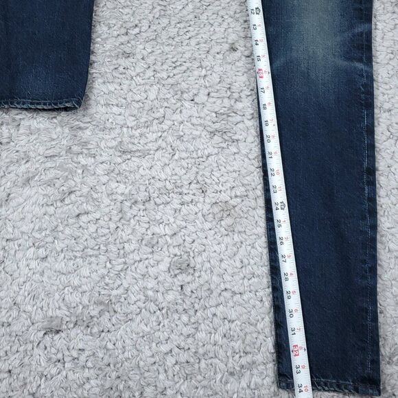 Ag Jeans Dylan Slim Skinny Jean Dark Wash Blue Men's Size 28 8 Years Ally - Picture 7 of 8
